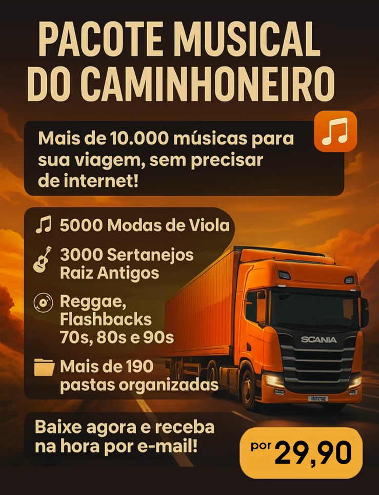 Pendrive do Caminhoneiro - Atualizado By Dj Ithallo Mayron